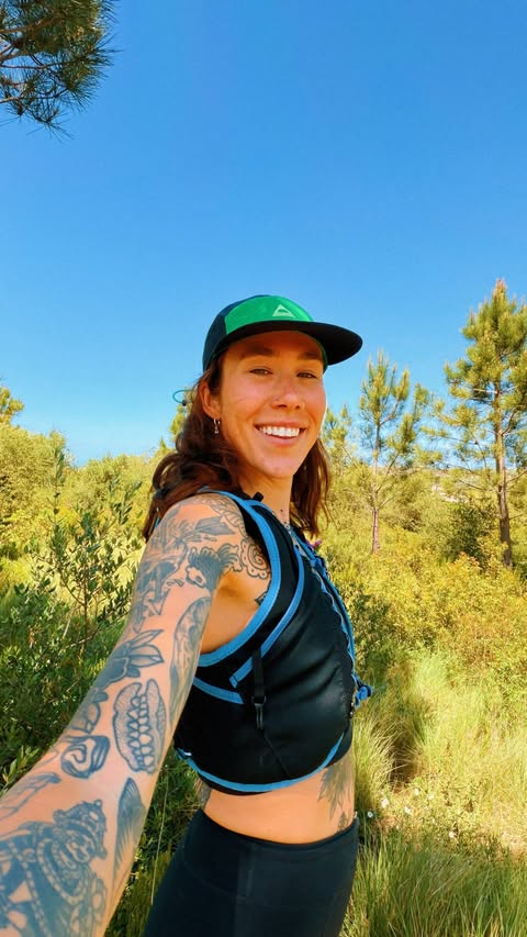 Instagram post by @comerunwith.me for Passenger. Caption reads: Back home, back to the trails. #lifeisshorts....
