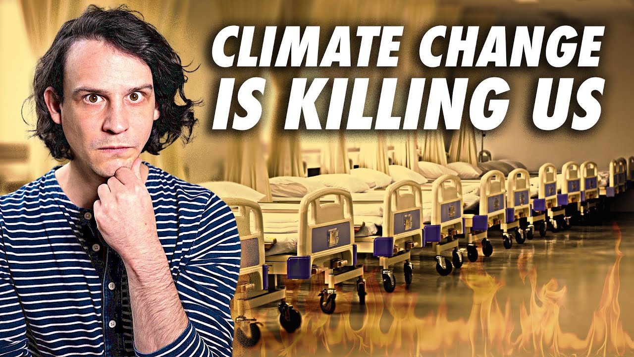 YouTube post by @ClimateAdam for Amnesty Italia. Caption reads: Why the Climate Crisis is a Health Crisis.
