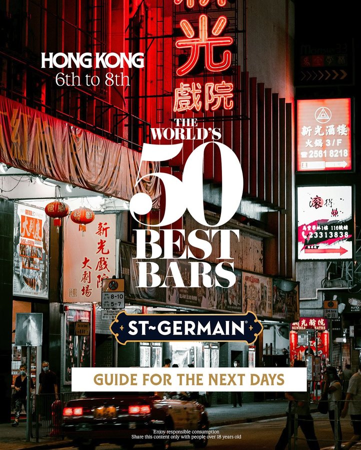 Instagram post by @elenadelmagno for Soho House. Caption reads: GUIDE FOR THE NEXT DAYS 
50Best Bars_3....