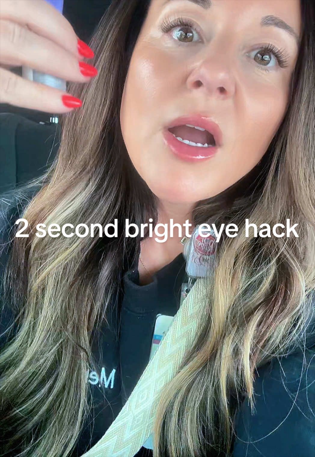 TikTok post by @thepiperd for Lumify. Caption reads: [...] by your eyes because these eye drops by....