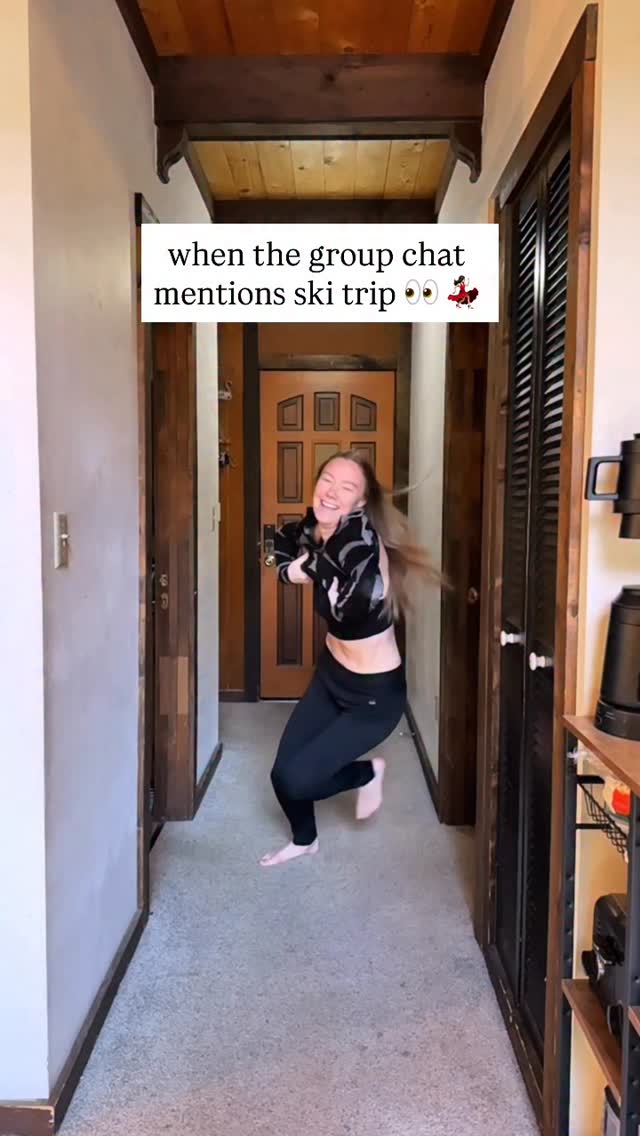 Instagram post by @operation.adventure for Epic Pass. Caption reads: Send this to the friend group you’d want to ski....