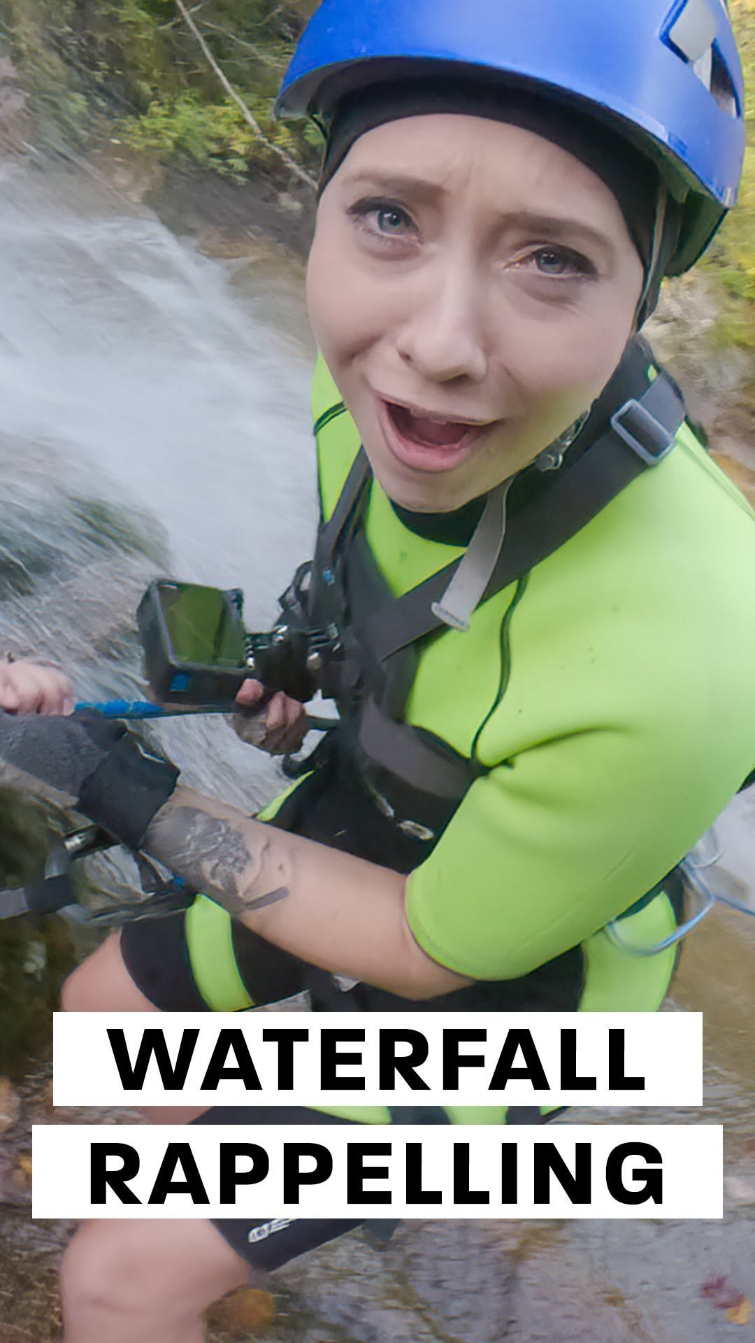 Instagram post by @mindyonthemove for Thrillist. Caption reads: You say you like the great outdoors? Well, would....