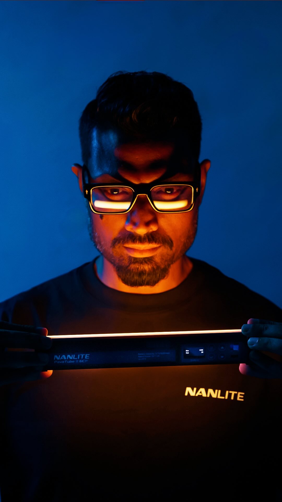 Instagram post by @photoquipindia for NANLITE. Caption reads: Introducing the 𝗡𝗮𝗻𝗹𝗶𝘁𝗲 𝗣𝗮𝘃𝗼𝘁𝘂𝗯𝗲....