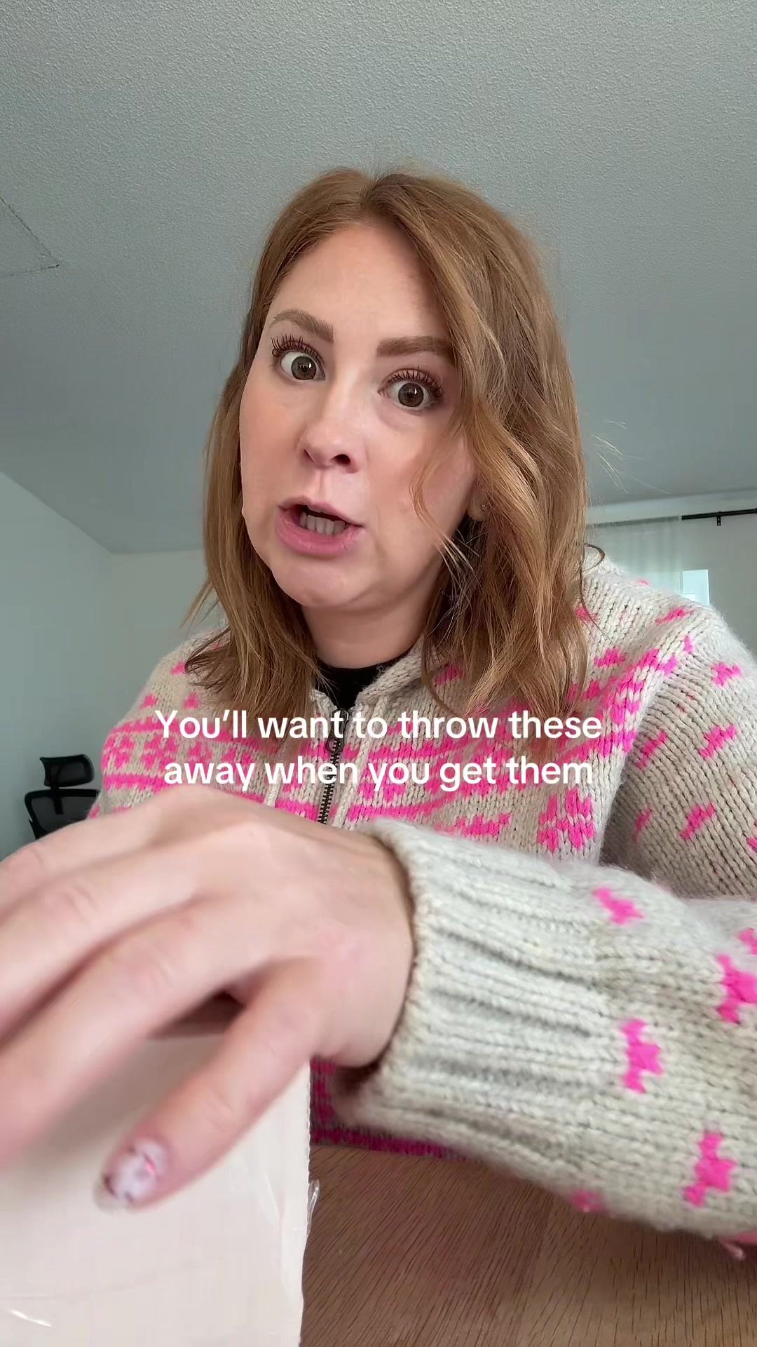 TikTok post by @itsashleyriver for Taylor Chip. Caption reads: [...] gift these out. They’re too dangerous....
