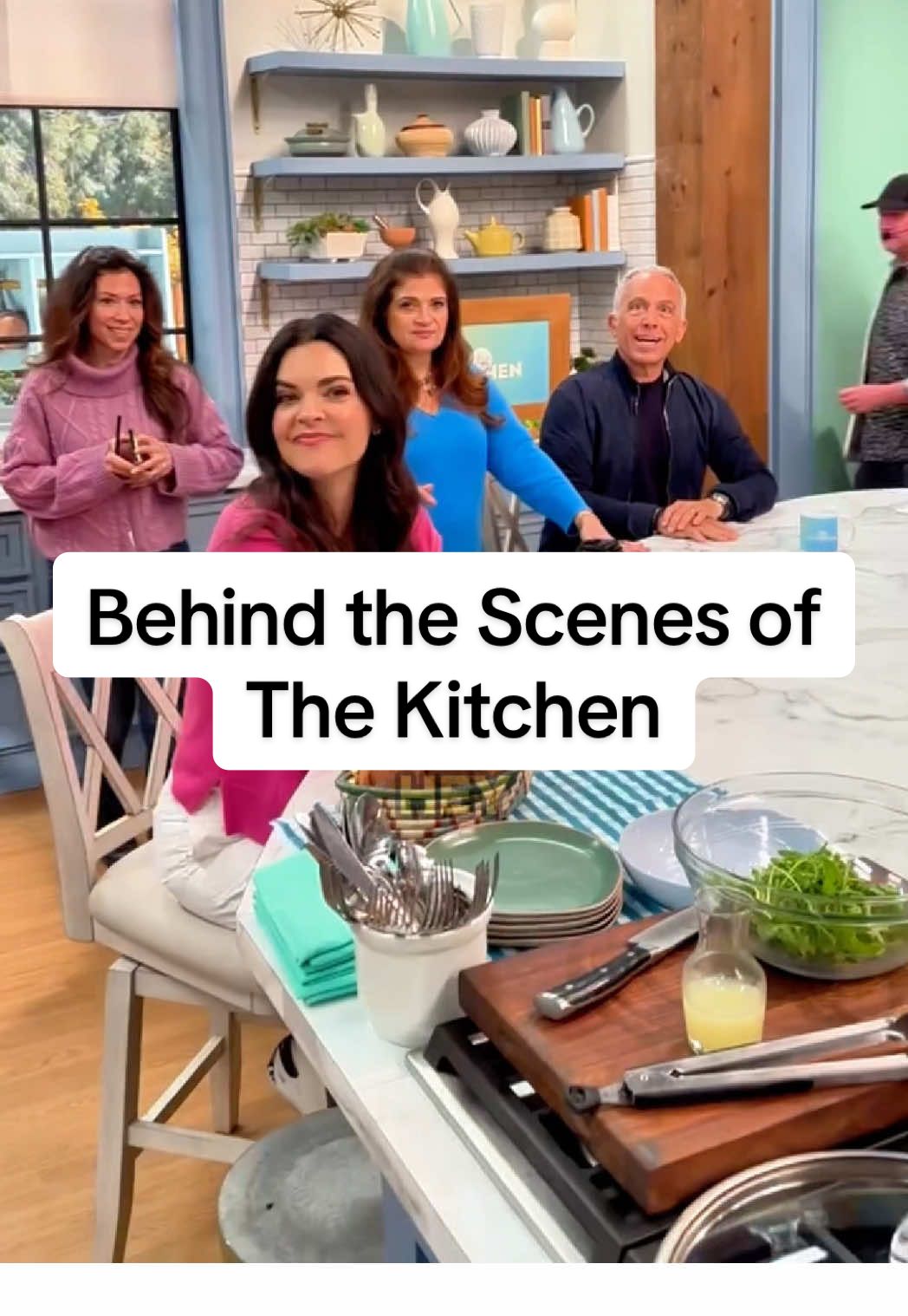 TikTok post by @jeffreymauro for Food Network. Caption reads: If you’ve ever wondered what’s in our drawers and....