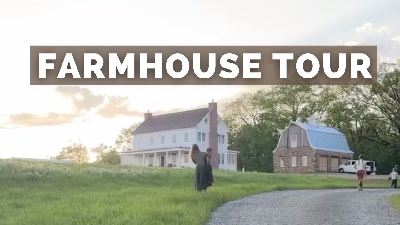 YouTube post by @FarmhouseonBoone for Birch. Caption reads: Thank you Birch Living for sponsoring! Visit for....