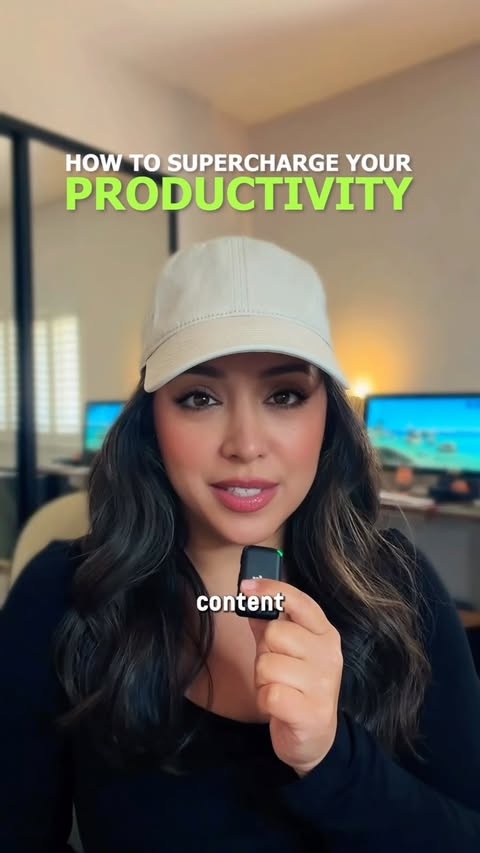 Instagram post by @myrasayed_ for Adobe Live Community. Caption reads: How to supercharge your productivity👇 As....