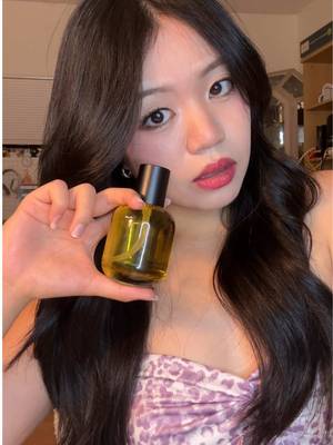 TikTok post by @moehwong for Bimbo Promotion. Caption reads: genuinely my newest go to hair oil i have never....