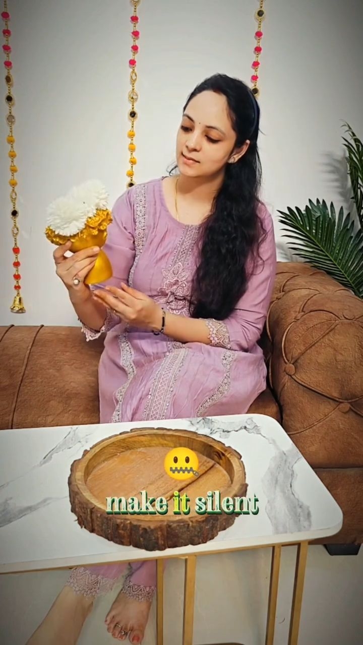 Instagram post by @purvijain190 for The Artment. Caption reads: This Diwali ,celebrate the magic of calm 
 Silent....