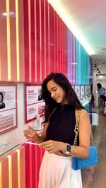 Instagram post by @maitrimangal for Olfactory NYC. Caption reads: [...] unique date experience to do in NYC:....