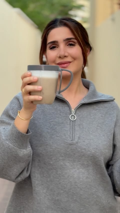 Instagram post by @dimaandchaza for Alpro. Caption reads: My mornings run on Alpro 💫❤️ 
@alpro 
My choice....