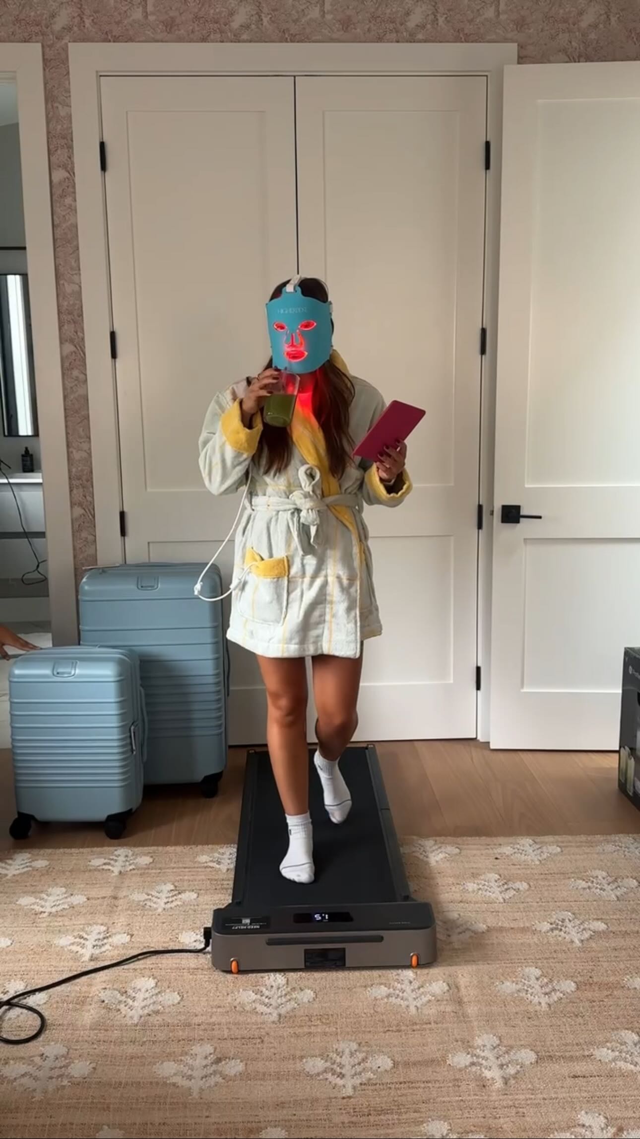 Instagram post by @hauskris for Cozy Earth. Caption reads: @hauskris FAVORITE THINGS GIVEAWAY! All of my....