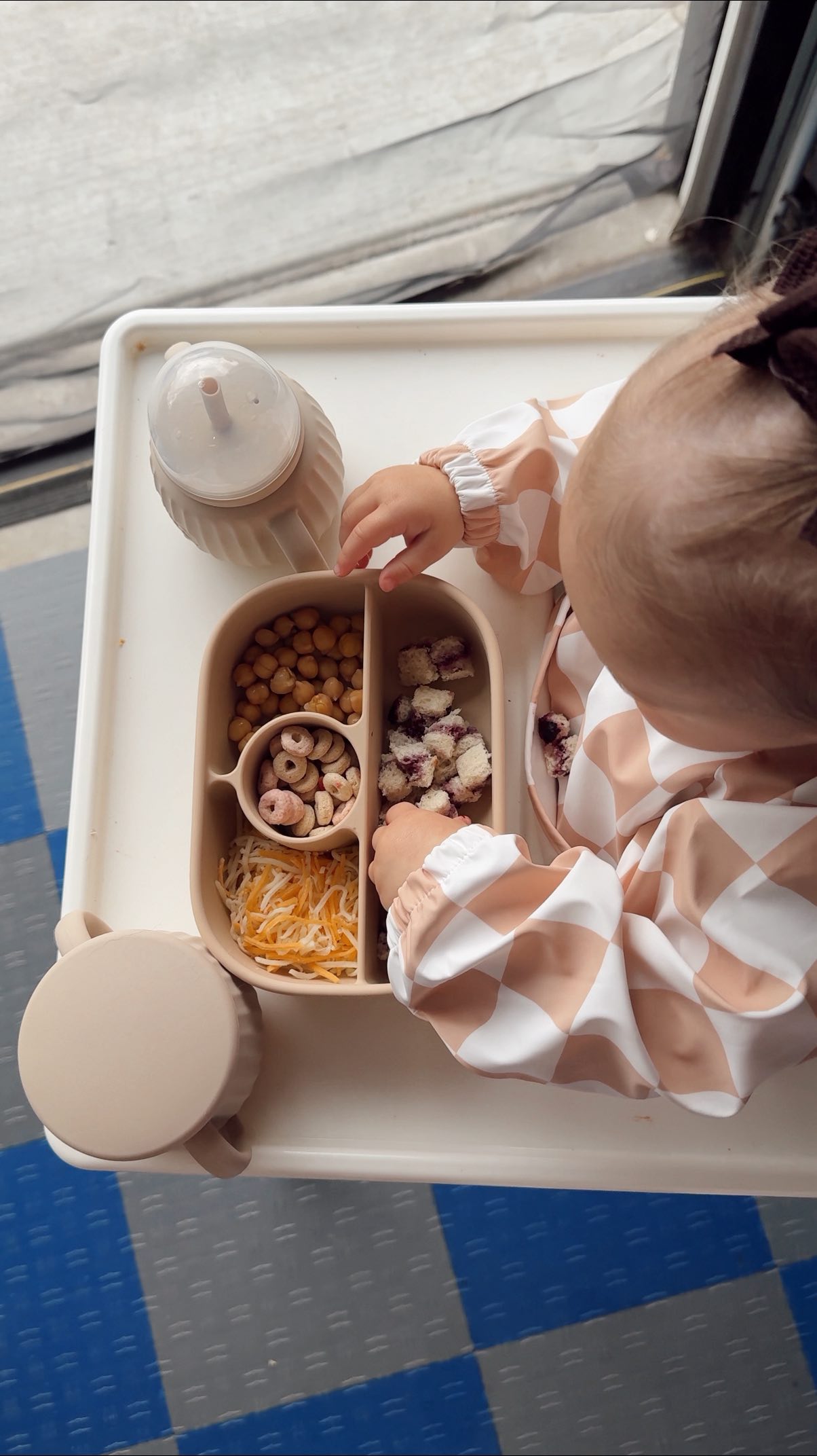 Instagram post by @renzellemanier for Calla & Friends. Caption reads: girl has the most important part of game day down…....