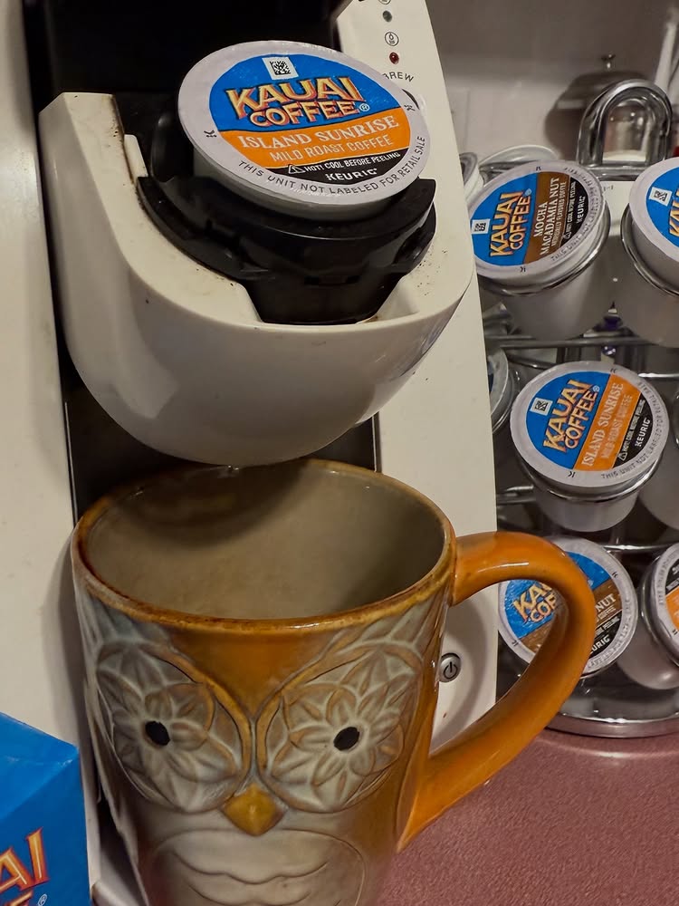 Instagram post by @misti_arc for Influenster. Caption reads: [...] every time with the Keurig @keurig....