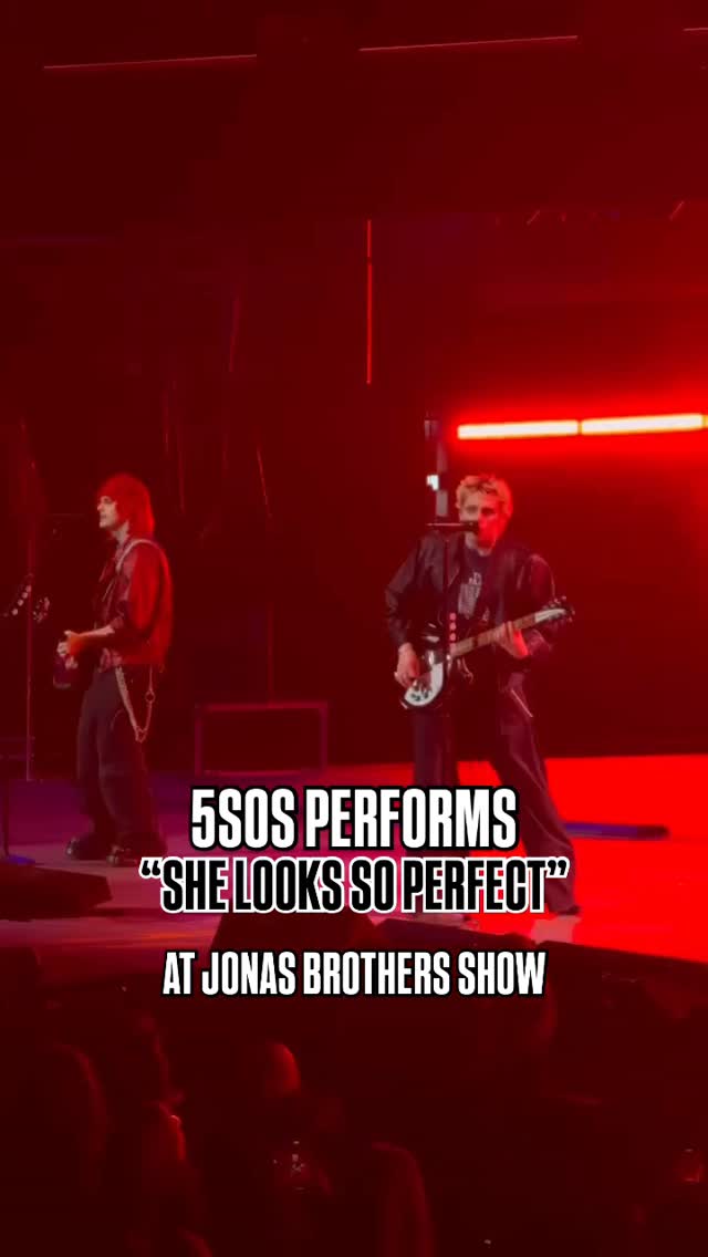 Instagram post by @z100newyork for iHeartRadio. Caption reads: 5SOS x Jonas Brothers, something I didn’t know I....