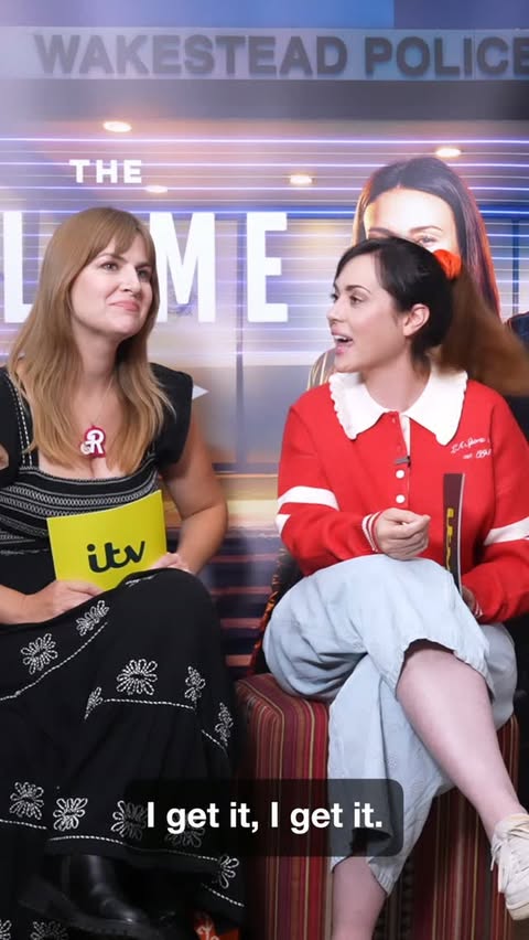 Instagram post by @roxetera for ITVX. Caption reads: [...] done! Don’t miss #TheBlame on @ITV and....