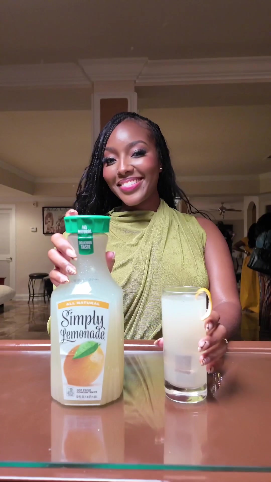 TikTok post by @jayrianicole for ESSENCE. Caption reads: [...] the little things. I partnered with @essence....
