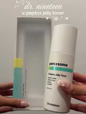 TikTok post by @xin.y1ng for Dr. Nineteen. Caption reads: [...] smooth without any sticky feeling!....