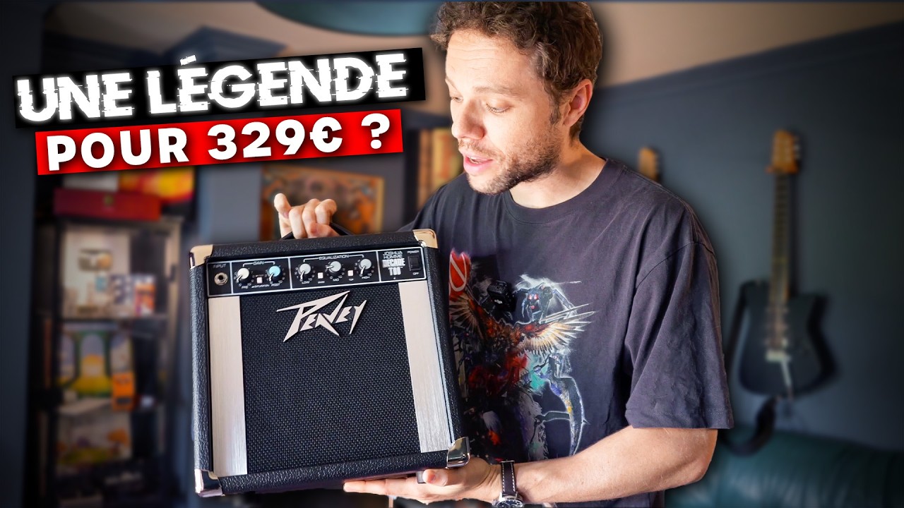 YouTube post by @FlorentGarcia-Le-Studio for Thomann. Caption reads: The "Trash" Amp That Sold Millions of Records.