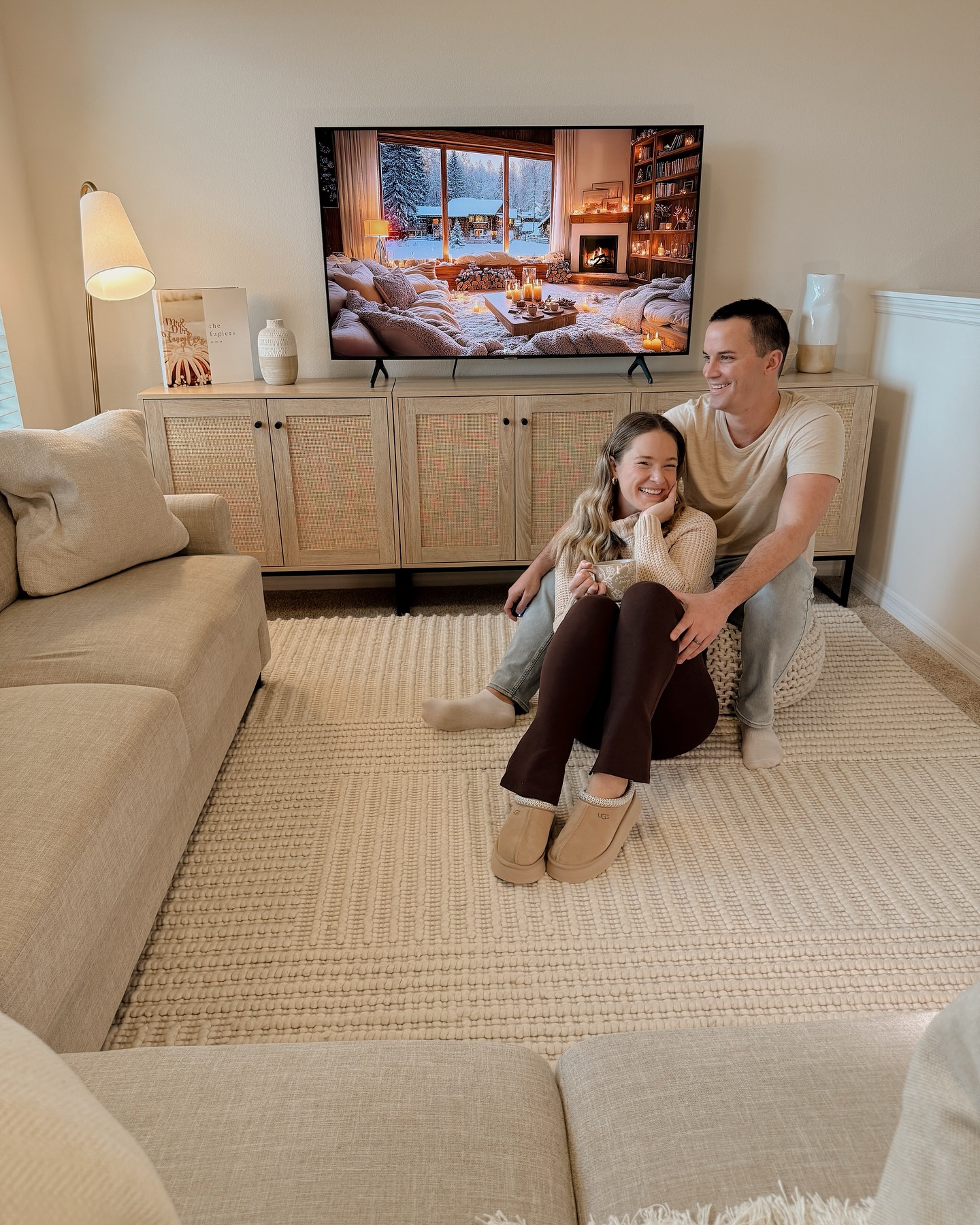 Instagram post by @bethfugler for Best Choice Products. Caption reads: Making our house a cozy home one room at a time....