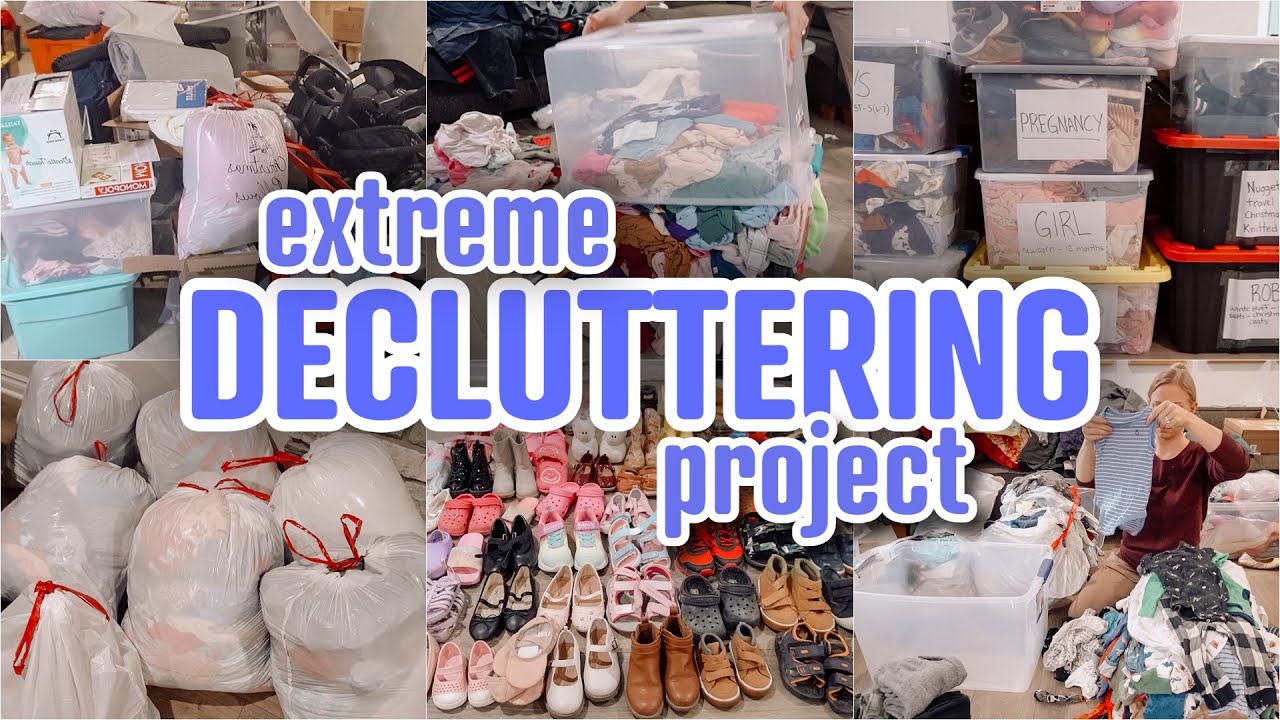 YouTube post by @Becky_Moss for Eufy. Caption reads: Extreme DECLUTTERING and ORGANIZING | Complete....
