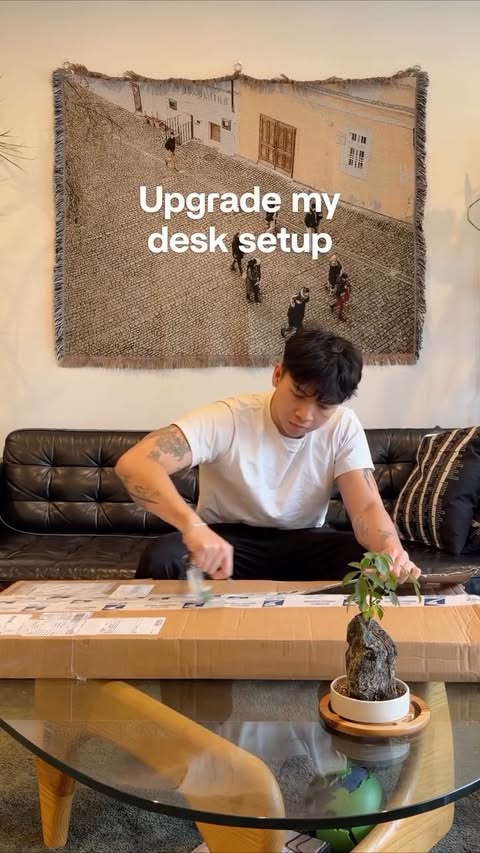 Instagram post by @zackohq for Logitech. Caption reads: [...] from @grovemade to compliment the @logitech....