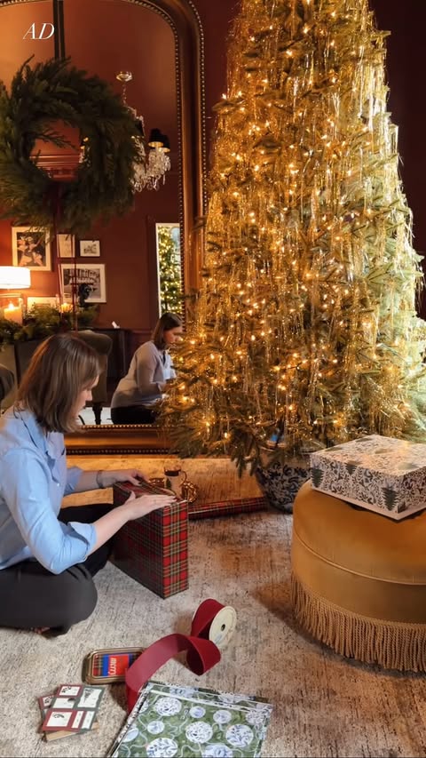 Instagram post by @annawpage for Marshalls. Caption reads: I’m in “checking it twice” mode! 📝 #ad I love....