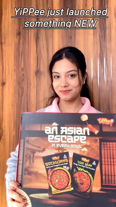 Instagram post by @harleenkaur_13 for Sunfeast Yippee. Caption reads: my new favourite obsession🍜

#Yippee....