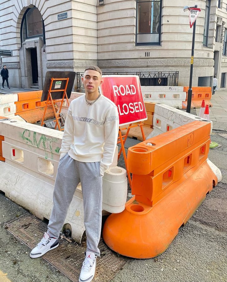 Instagram post by @_tristanjones for NICCE. Caption reads: [...] gunna make me elevate! @jdnowofficial @nicce....