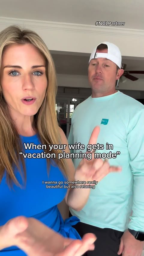 Instagram post by @melissa_beeler_ for Norwegian Cruise Line. Caption reads: [...] since we started cruising with....