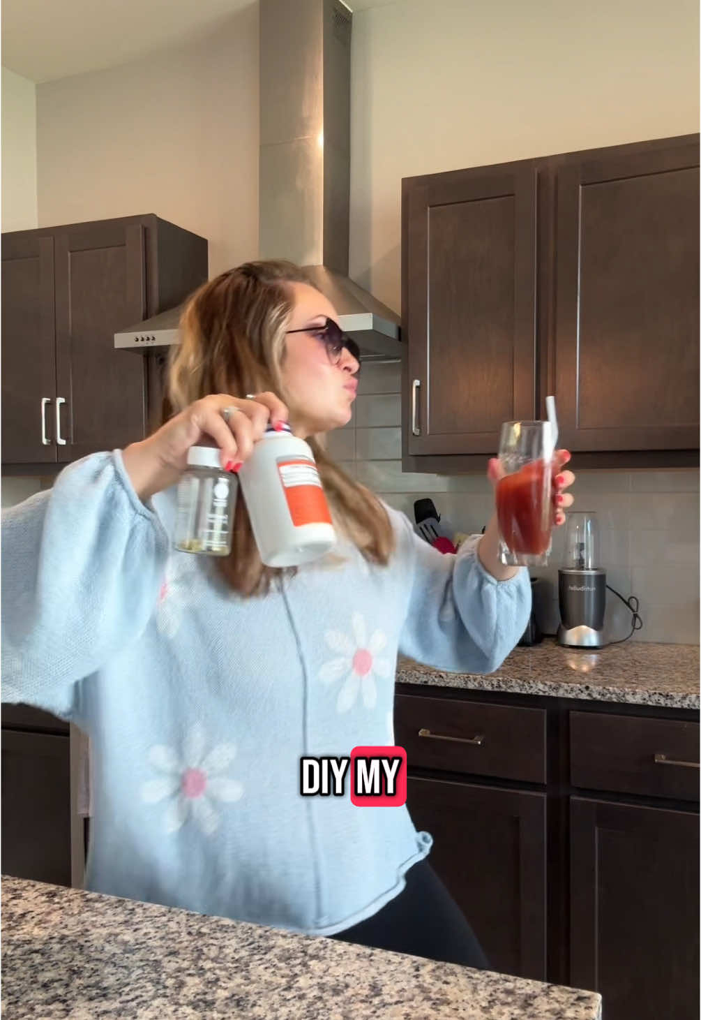 TikTok post by @daniellelacanaria for Mira Fertility. Caption reads: I HAD TOO MUCH FUN WITH THIS SOUND 😅👏🏻💃🏻  But....