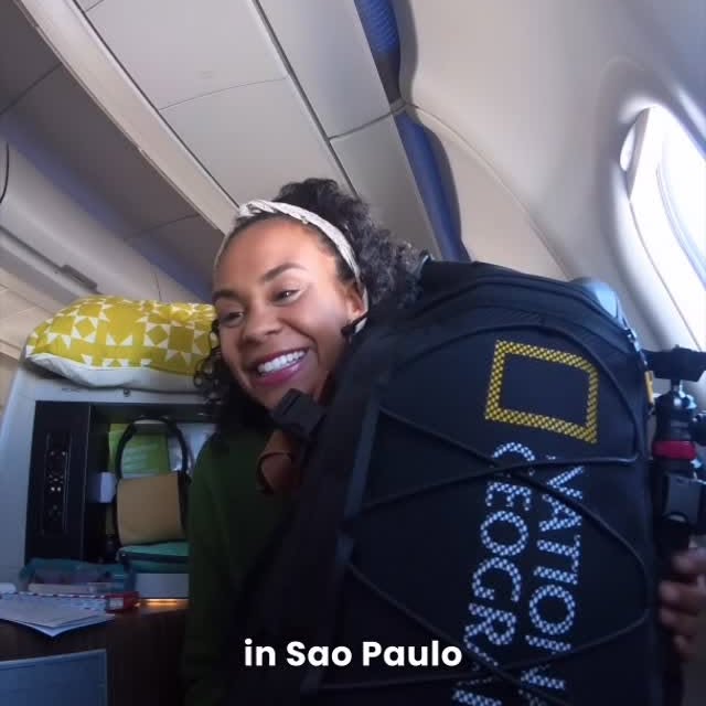 Instagram post by @jo_franco for National Geographic Travel. Caption reads: So excited to share episode three of Big Little....