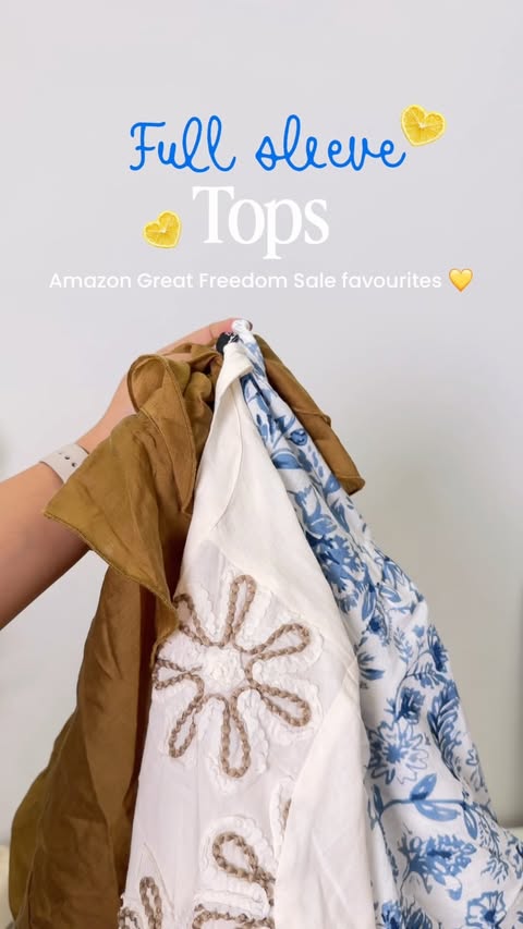 Instagram post by @who.nitika for Amazon Fashion. Caption reads: [...] soon! ✨ Upto 70% off on all brands....