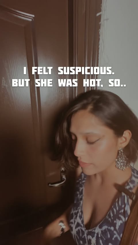 Instagram post by @oorja.walking for MyMuse. Caption reads: [...] first time 🤠 #indiancreator #mystery....