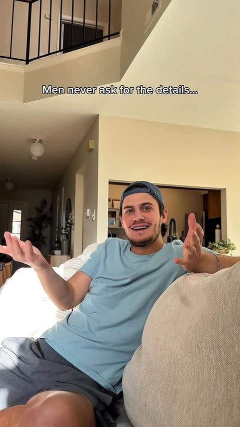 Instagram post by @phoebeanddan for OLLY. Caption reads: [...] got stressed about it... so I handed him....