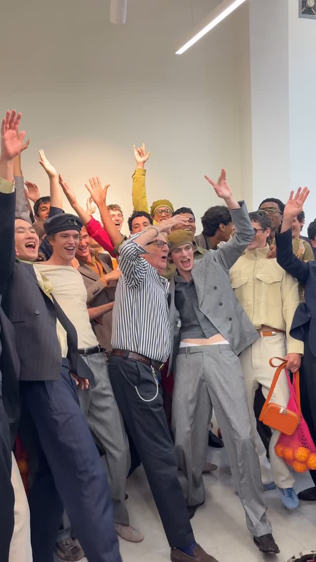 Instagram post by @paulsmith for Paul Smith. Caption reads: My SS26 show just wrapped – couldn’t be happier....