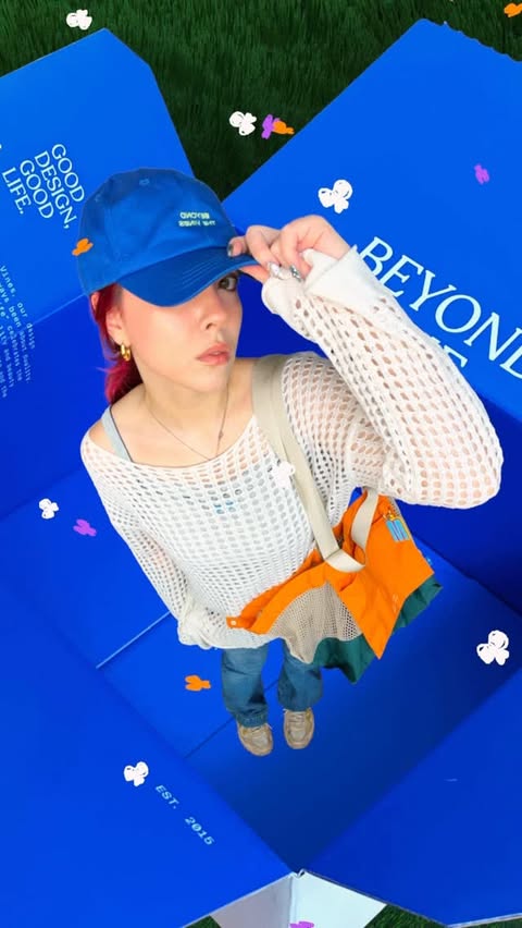 Instagram post by @merccimakes for Beyond The Vines. Caption reads: [...] girly! so thank you @beyondthevines 💙....