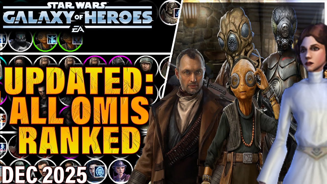 YouTube post by @Xaereth for Podbean. Caption reads: UPDATED: ALL OMICRONS RANKED (December 2025) .