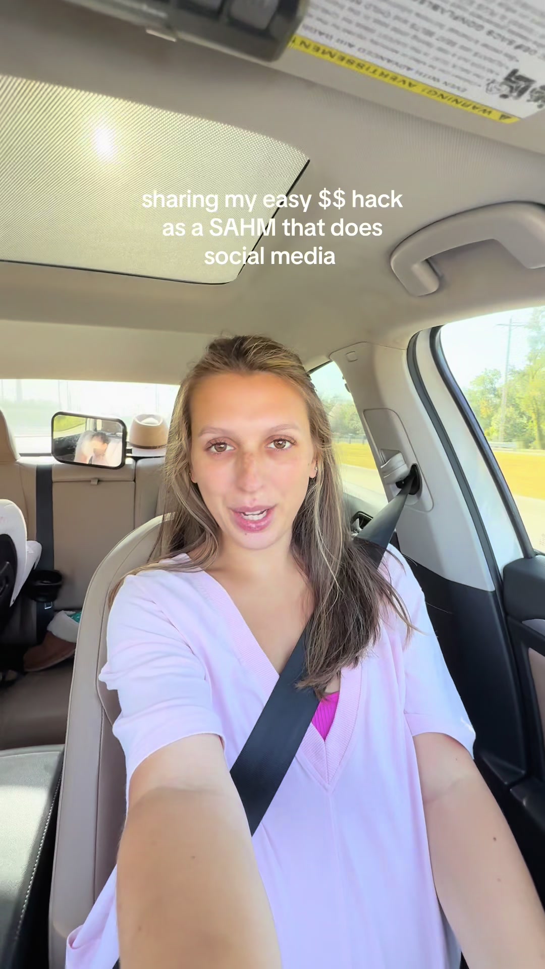 TikTok post by @katelynqualls for Kale. Caption reads: [...] !!!! Perfect for getting my coffees 💅🏼....