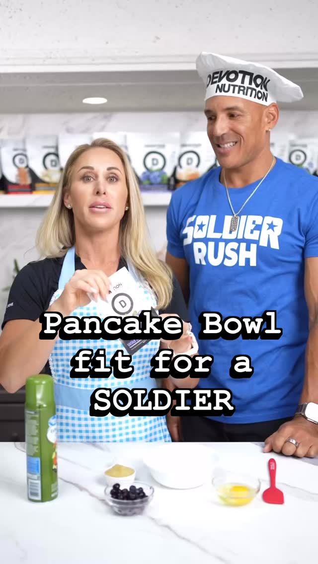 Instagram post by @soldierrushrace for Devotion Nutrition. Caption reads: Fuel your weekend like a Soldier Devotion....