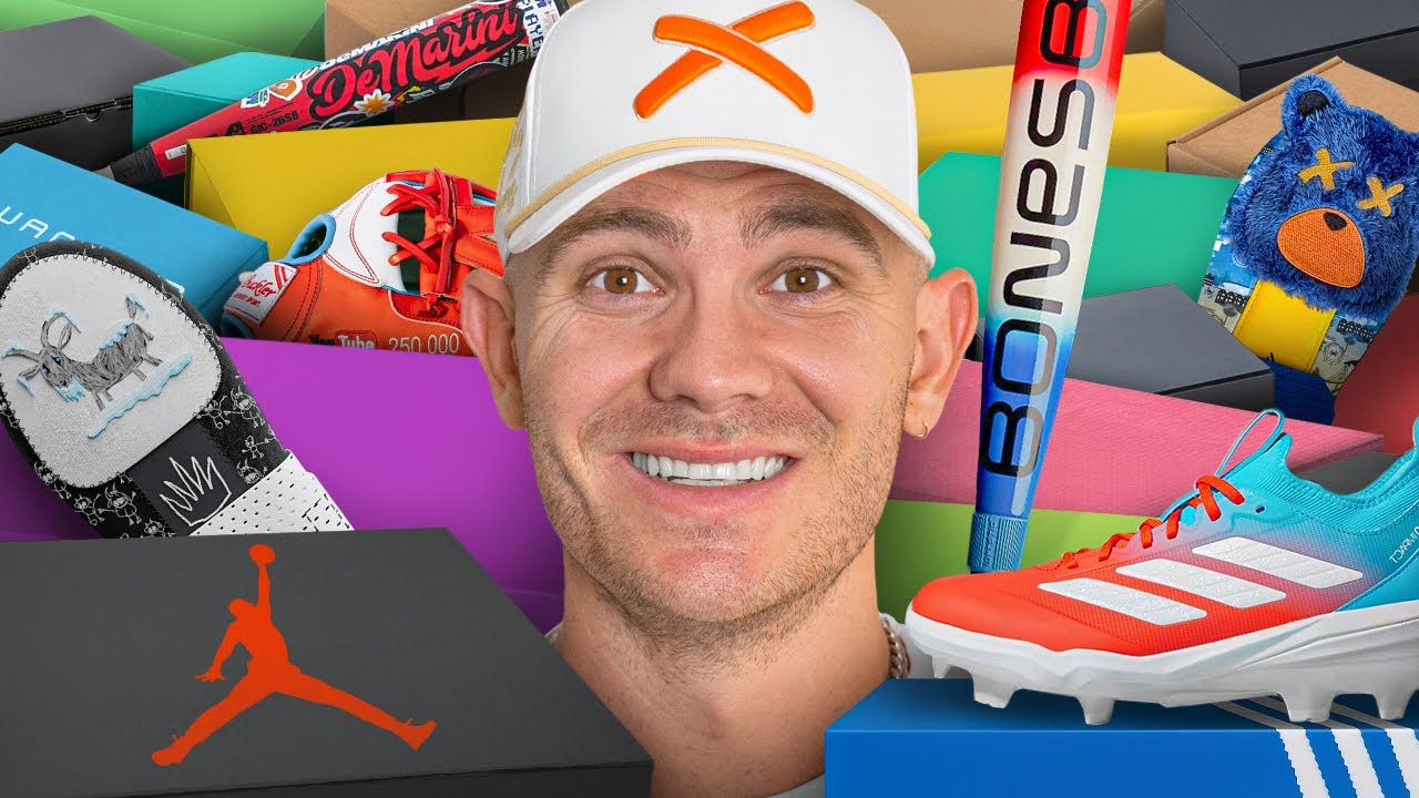 YouTube post by @AidenMcIntyreBaseball for Plate Crate. Caption reads: I Didn’t Ask for FREE Baseball Stuff… But It....