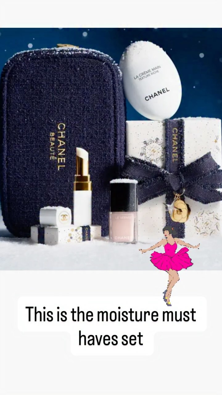 Instagram post by @jenniferlovescouture for Into The Gloss. Caption reads: Chanel holiday gift sets 2025

CHANEL COVETED....