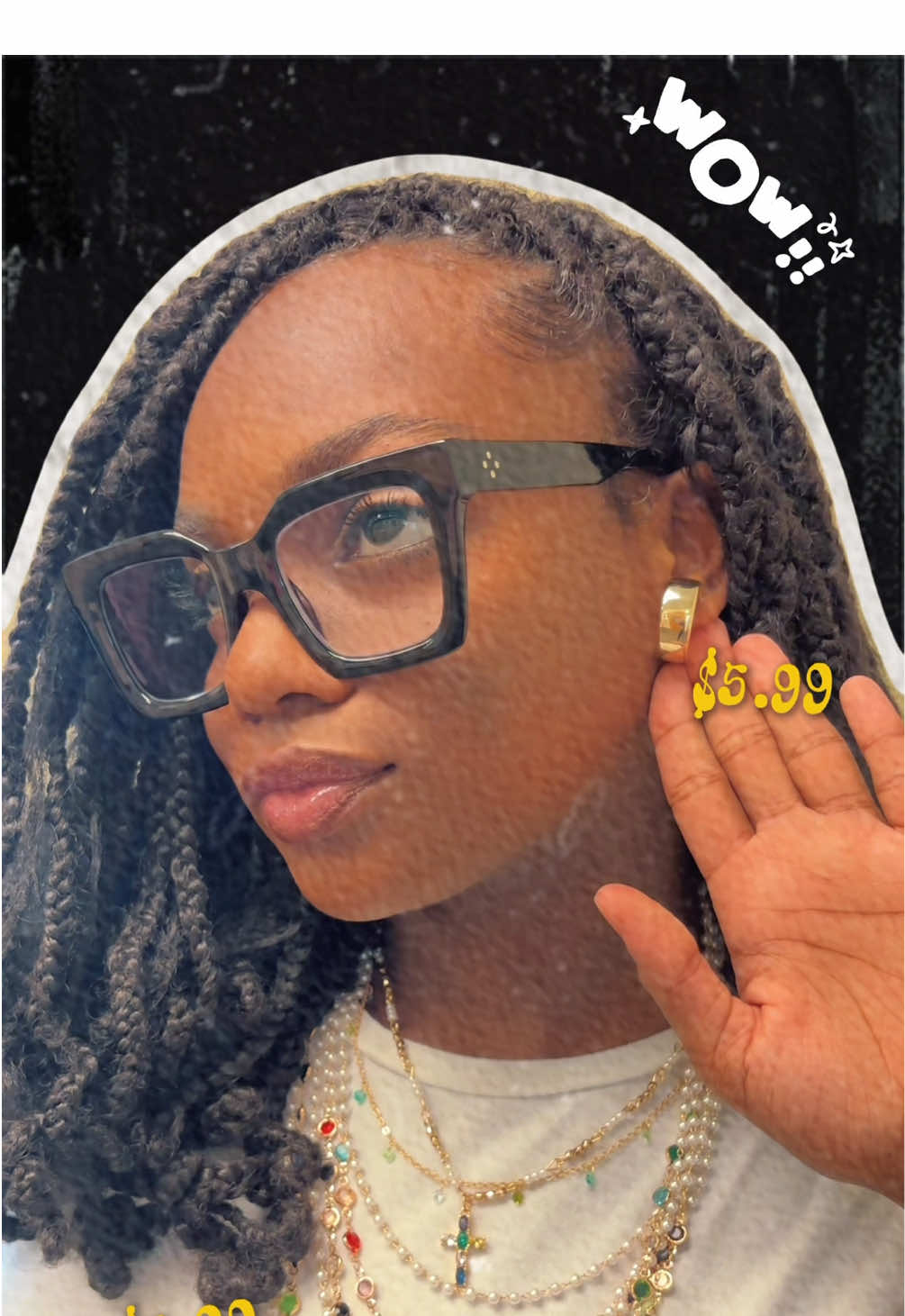 TikTok post by @nakeiatay for Citi Trends. Caption reads: [...] & even cuter prices thanks to @cititrends....