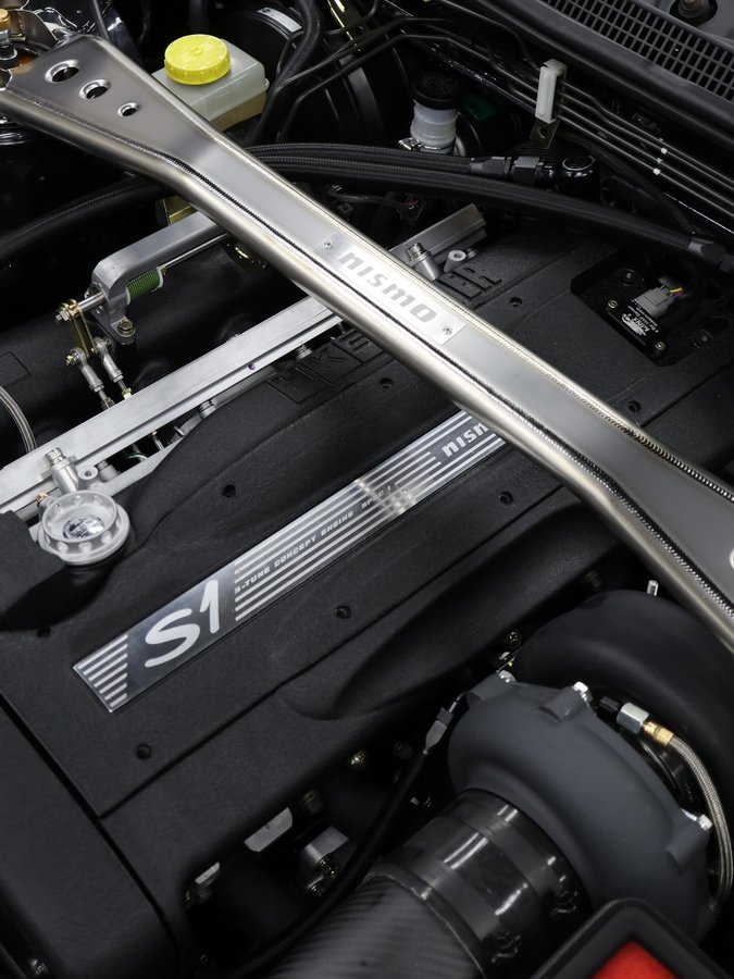 Instagram post by @adam_lz for Nissan USA. Caption reads: When I decided to start modifying my Nismo Omori....