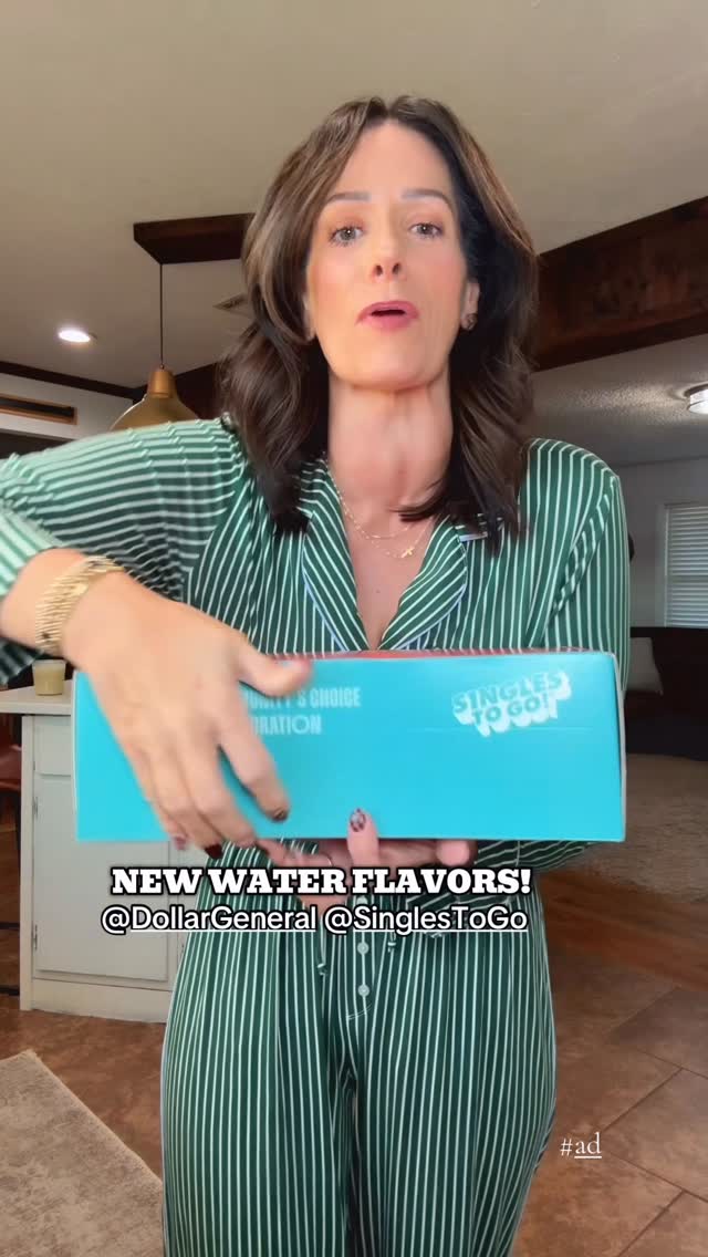 Instagram post by @takingmylifebackat42 for Dollar General. Caption reads: Get your FLAVORED WATER loving booty to the....