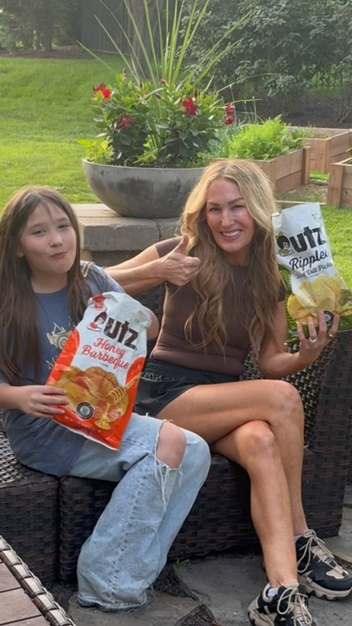 Instagram post by @kclinked for Utz Snacks. Caption reads: #UtzKrogerPartner
Whether I’m kicking back solo or....