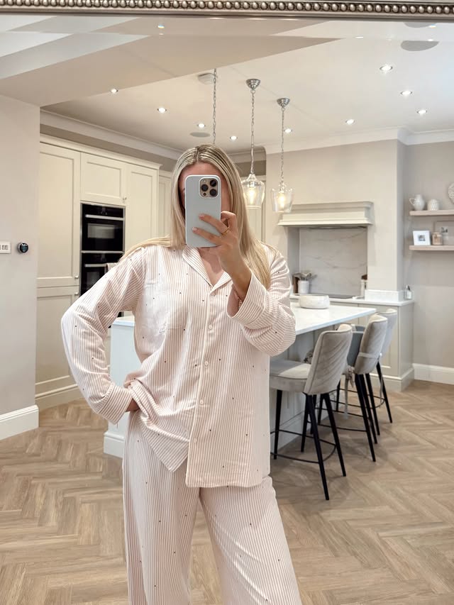 Instagram post by @ourdreamhome15 for The White Company. Caption reads: Home moments with @thewhitecompany 🤍 AD With....
