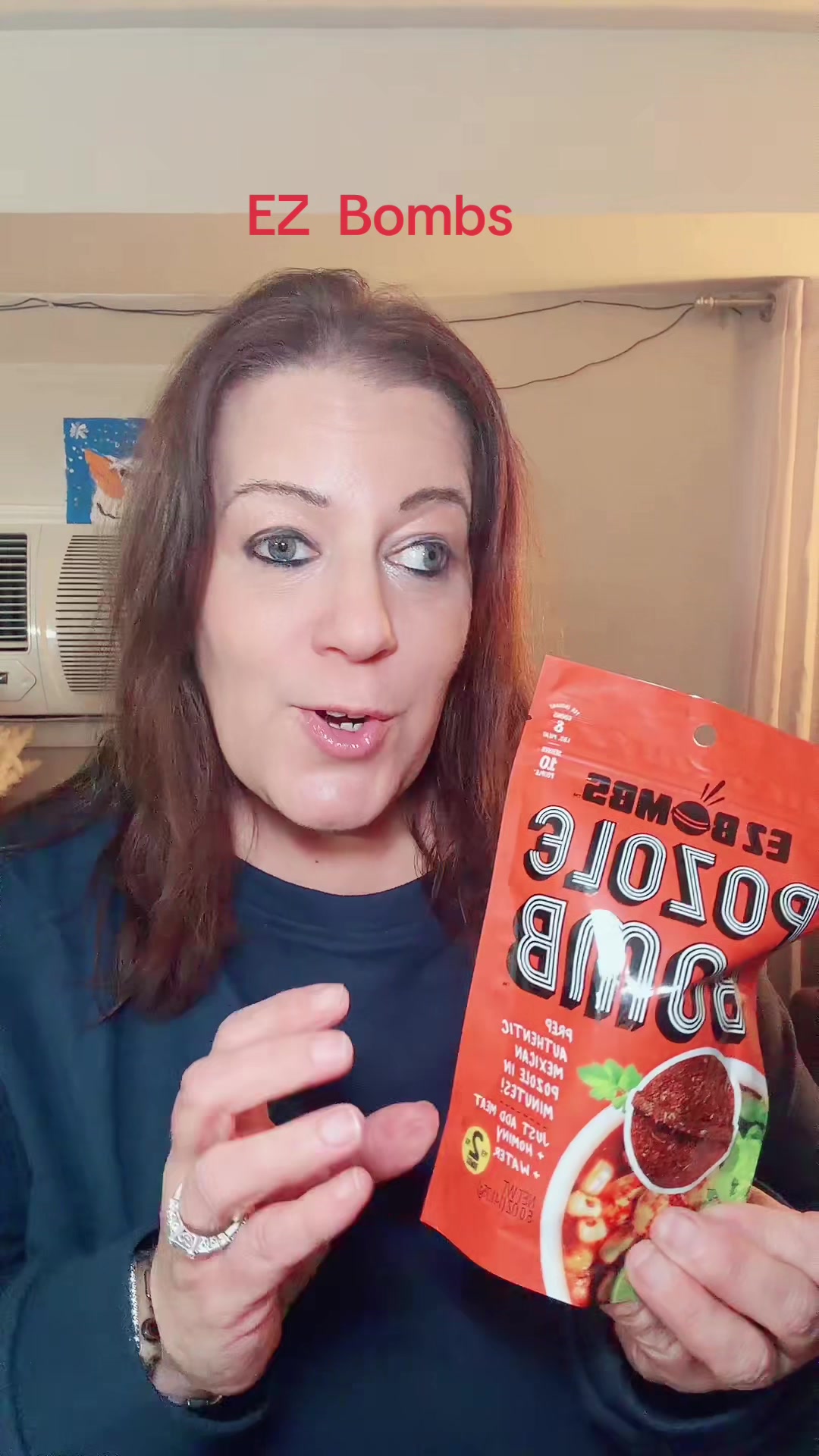 TikTok post by @lauratigz for EZ Bombs. Caption reads: #ezbombs @EZ Bombs .