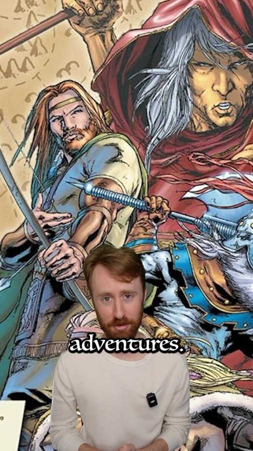 Instagram post by @deck_of_dm_things for Humble Bundle. Caption reads: Time to nerd out. 🧙‍♂️ @penguinrandomhouse....