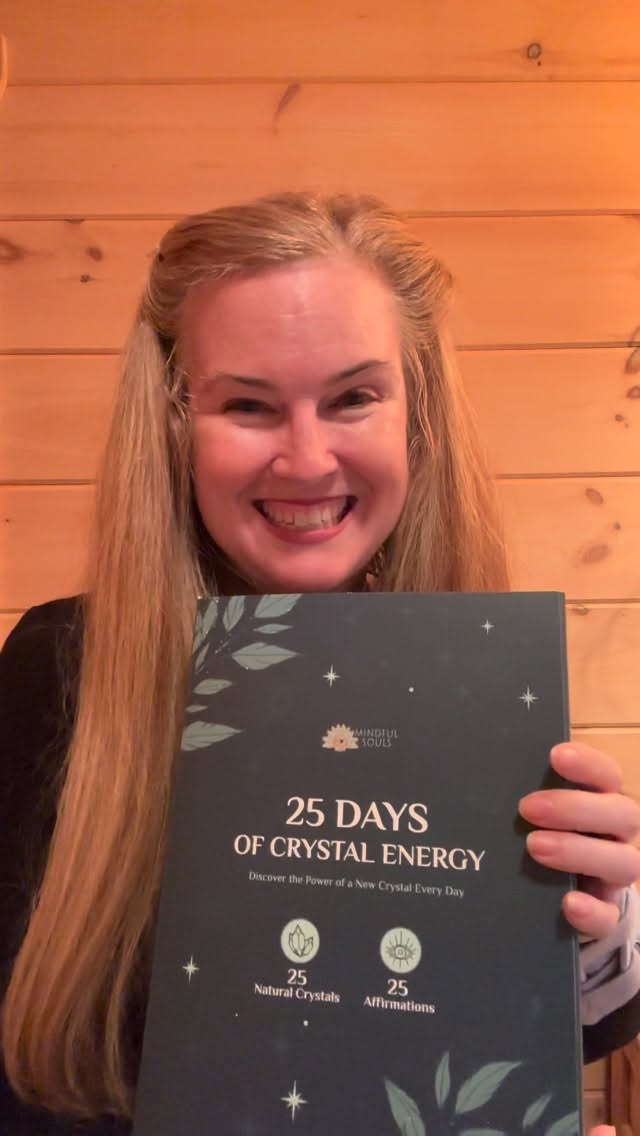 Instagram post by @yogathroughmenopause for Mindful Souls. Caption reads: ✨ Use code JULIEMS35 for a magical discount!....